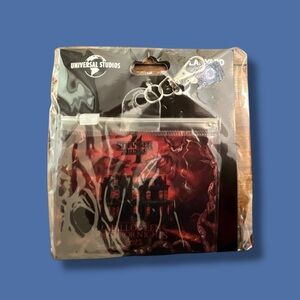 2023 Universal Studios Halloween Horror Nights Stranger Things Lanyard Pouch